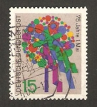 Stamps Germany -  75 anivº del 1º de mayo