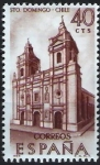Sellos de Europa - Espa�a -  Forjadores de America. Convento de Santo Domingo, Santiago de Chile.