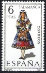 Stamps Spain -  Trajes típicos españoles. Salamanca.