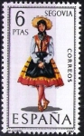 Stamps Spain -  Trajes típicos españoles. Segovia.