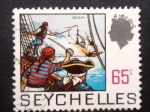 Stamps Africa - Seychelles -  CORSARIOS (corsairs)