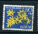 Stamps Switzerland -  serie- Flora- pro juventud
