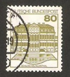 Stamps Germany -  970 - Castillo de Wilhelmsthal