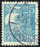 Stamps Denmark -  Barcos