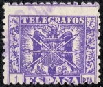 Stamps Spain -  Telégrafos