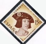 Stamps Spain -  Carlos I