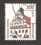 Stamps Germany -  Edificio de la villa de grimma