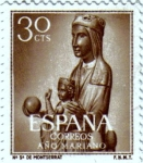 Stamps Spain -  Año Mariano