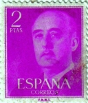 Sellos del Mundo : Europe : Spain : General Franco 1955