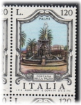 Stamps Italy -  1977 Fuentes: Fontana della Palma, Palmi