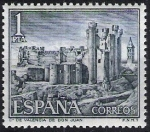 Stamps Spain -  1977 Castillos de españa. Valencia de Don Juan( Leon