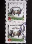 Stamps Tunisia -  MOUFLON DE CORSE