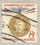 Stamps United States -  Champion of Liberty  Garibaldi