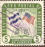 Stamps Honduras -  BANDERAS