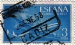Stamps Spain -  Superconstellation y Nao 