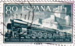 Stamps Spain -  XXVII congreso internacional de ferrocarriles