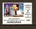 Stamps Honduras -  ORDEN  SALESIANA  EN  HONDURAS