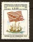 Stamps Honduras -  NAVY  JACK