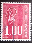 Stamps : Europe : France :  REPUBLIQUE FRANCAISE CASCO MAGENTA