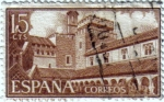 Stamps Spain -  Monasterio nuestra señora de Guadalupe