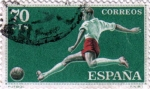 Stamps Spain -  Deportes futbol