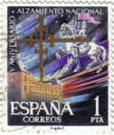 Stamps Spain -  XXV aniversario del alzamiento nacional