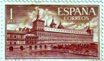 Stamps Spain -  Real monasterio de san Lorenzo del Escorial