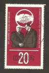 Stamps Germany -  20 anivº del partido socialista unitario aleman