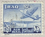 Stamps Asia - Iraq -  avion