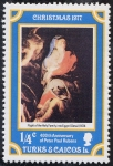 Stamps America - Turks and Caicos Islands -  Navidad