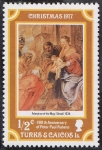 Stamps Turks and Caicos Islands -  Navidad