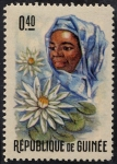 Stamps : Africa : Guinea :  Mujer
