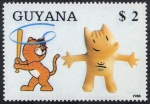 Stamps America - Guyana -  Deportes