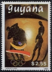 Stamps : America : Guyana :  Deportes