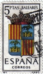 Stamps Spain -  Escudos de las capitales de provincias Españolas