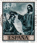 Stamps : Europe : Spain :  Zurbaran