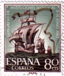 Stamps Spain -  Cogreso de instituciones Hispanicas