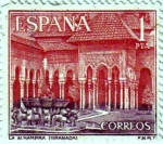 Stamps Spain -  Paisajes y monumentos Alhambra 
