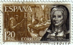Stamps : Europe : Spain :  Personajes Españoles Beatriz Galindo