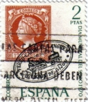 Stamps Spain -  Día mundial del sello 1970
