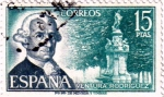 Stamps Spain -  Personajes Españoles 1973 Ventura Rodriguez