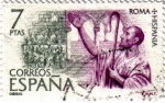 Stamps Spain -  Roma Hispania Ossio