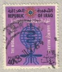 Stamps Iraq -  El mundo unido contra la malaria