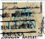 Stamps Spain -  Día mundial del sello 1975