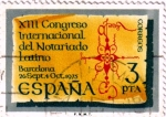 Stamps Spain -  XIII Congreso del notariado latino