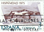 Stamps Spain -  IV serie de la Hispanidad, Uruguay fortaleza santa Teresa