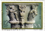 Stamps Spain -  XXI serie de navidad