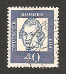 Stamps Germany -  228 - Gotthold Ephraim Lessing