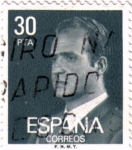 Stamps Spain -  S.M.D. Juan Carlos I 1981