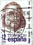 Stamps Spain -  Centenarios Quevedo